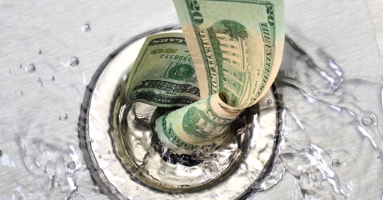 Money Down The Drain